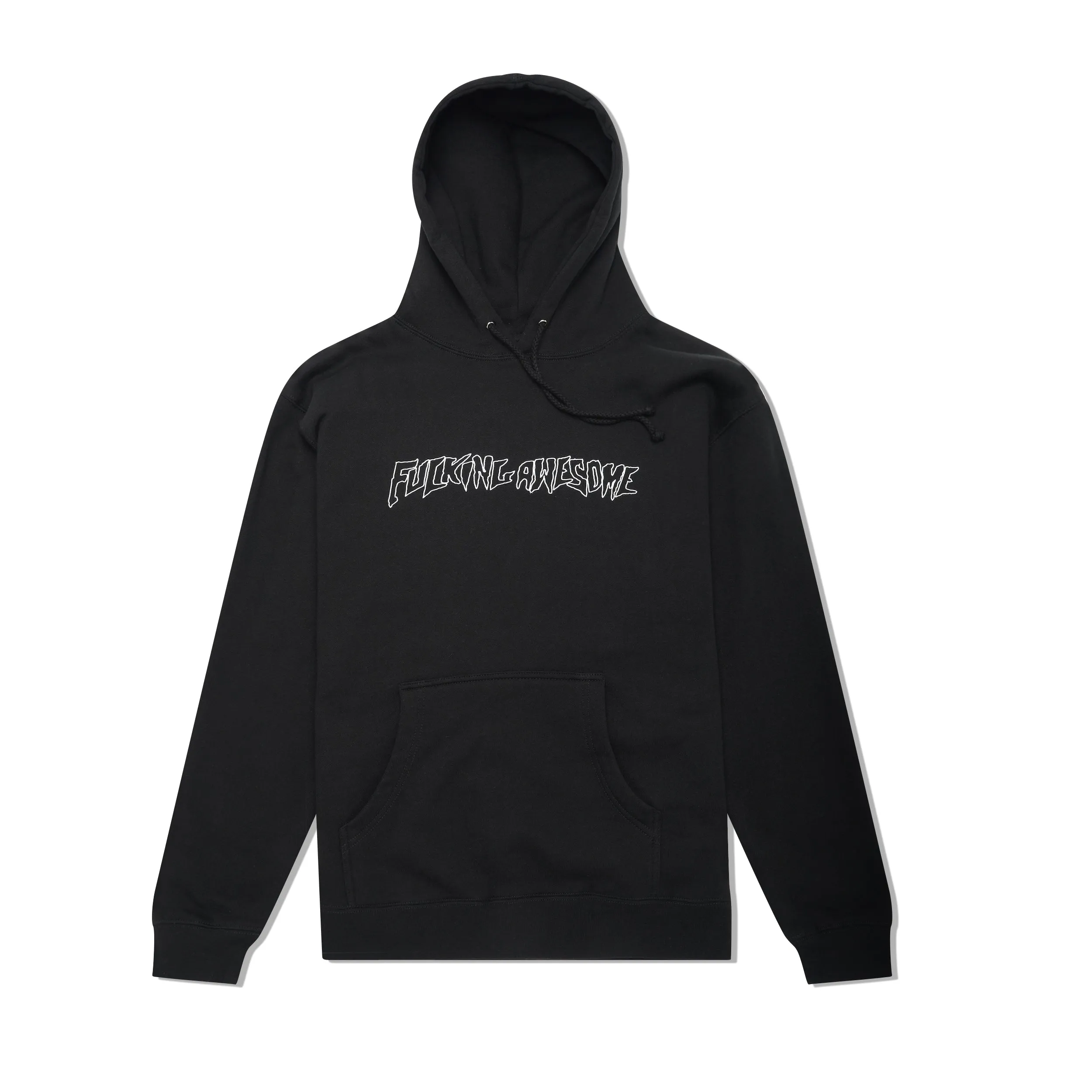 Outline Stamp Pullover, Black