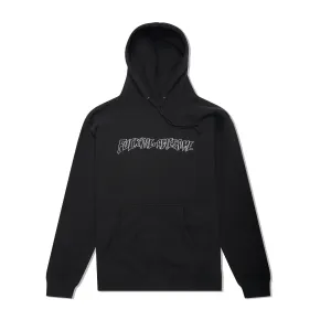 Outline Stamp Pullover, Black