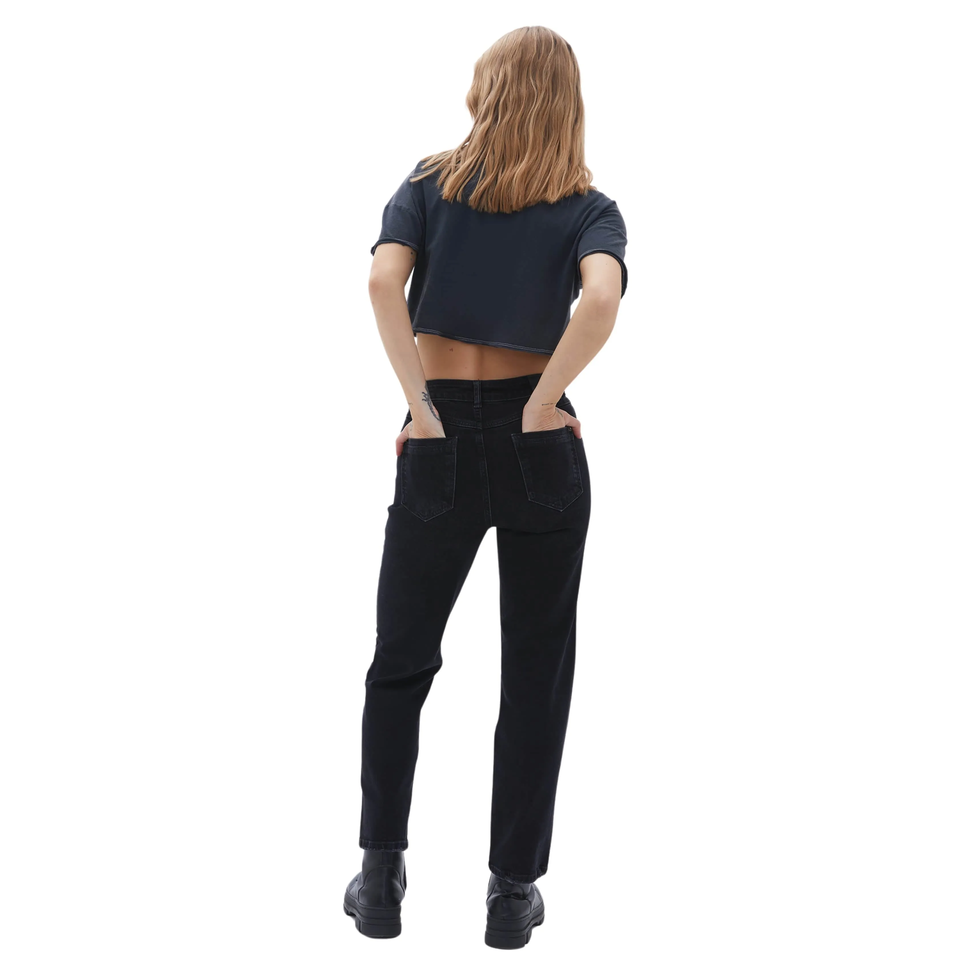 OXXO - High Waist Denim Pants