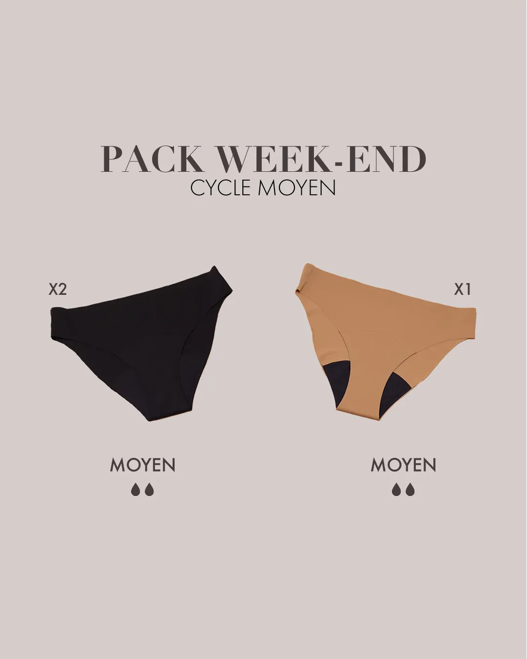 Pack Week-End - Cycle Moyen