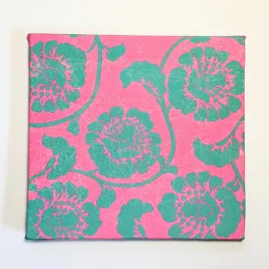 Peony pink wall art