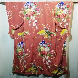 "Taisho Bouquets" Vintage Kimono
