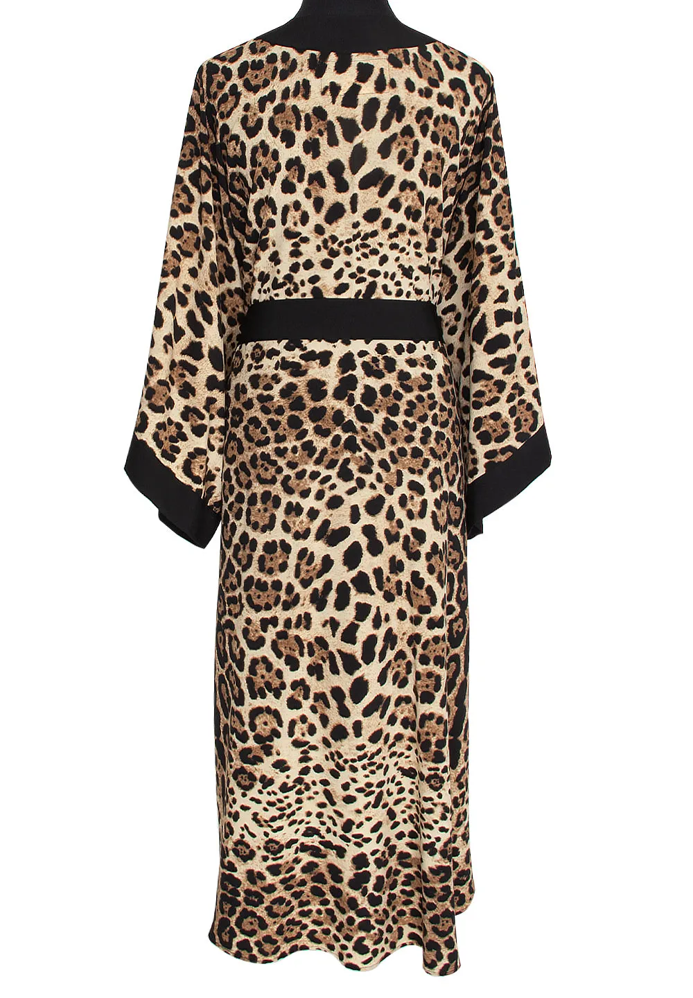 Safari - Cheetah Kimono (Black)