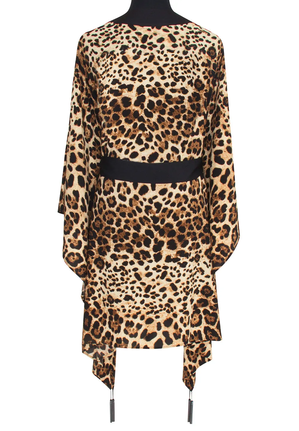 Safari - Cheetah Kimono (Black)