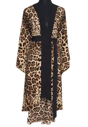 Safari - Cheetah Kimono (Black)