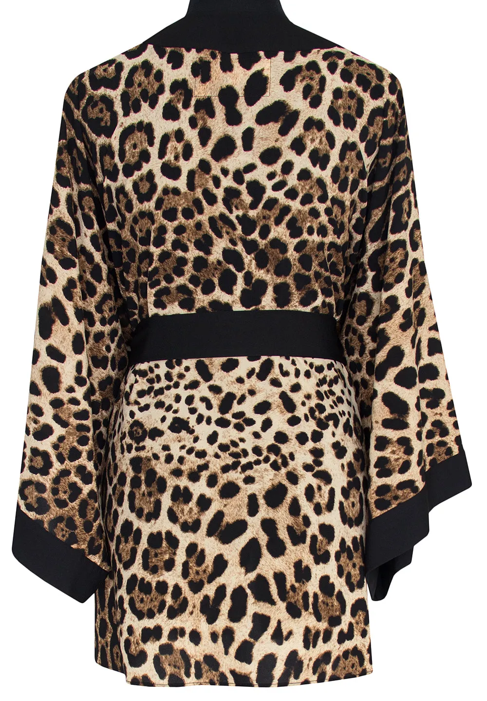 Safari - Cheetah Kimono (Black)