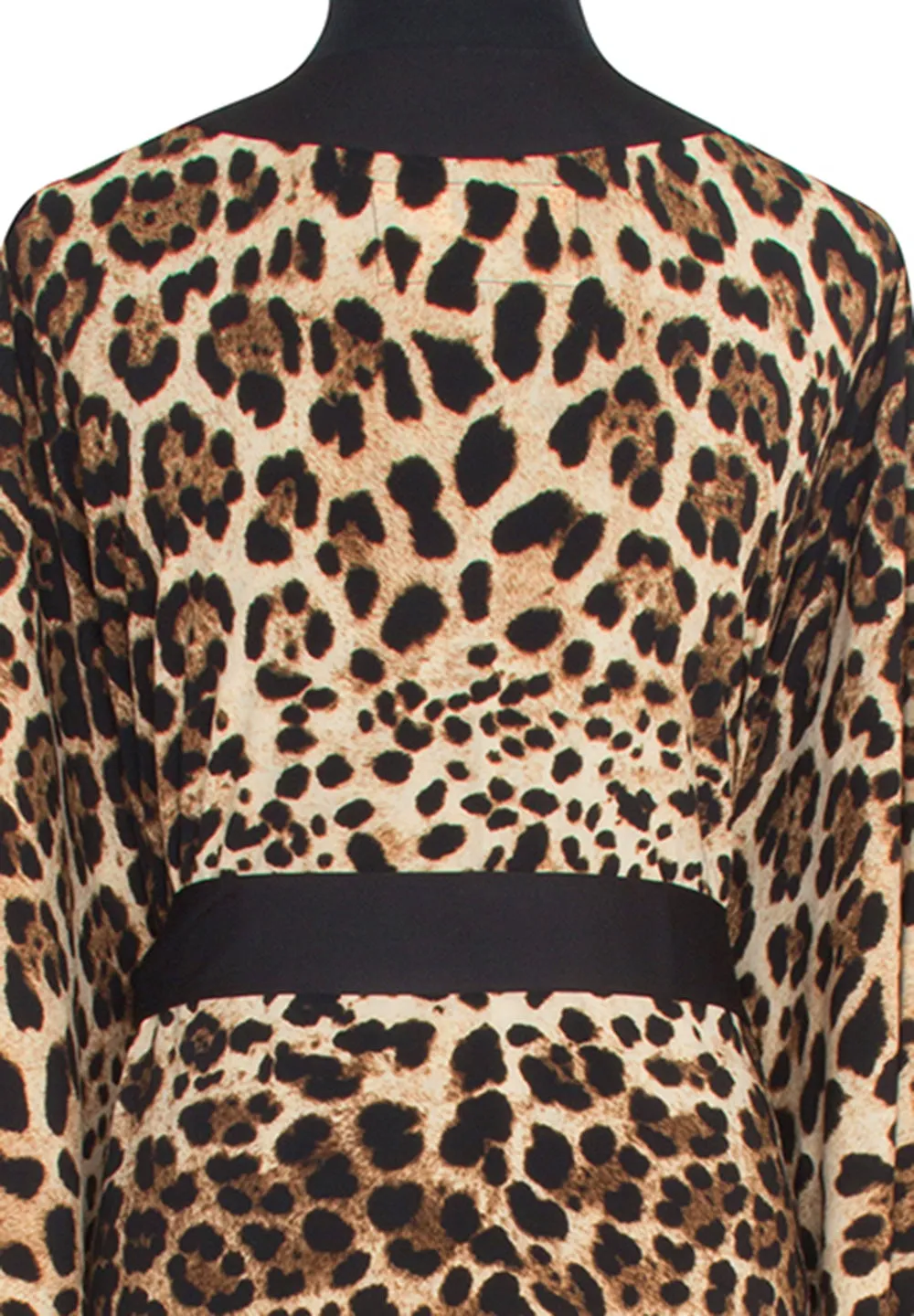 Safari - Cheetah Kimono (Black)