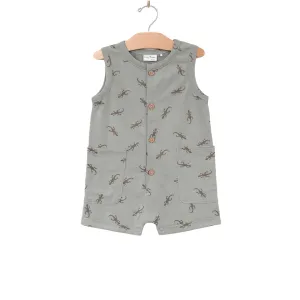 Salamander Henley Tank Shortie Romper