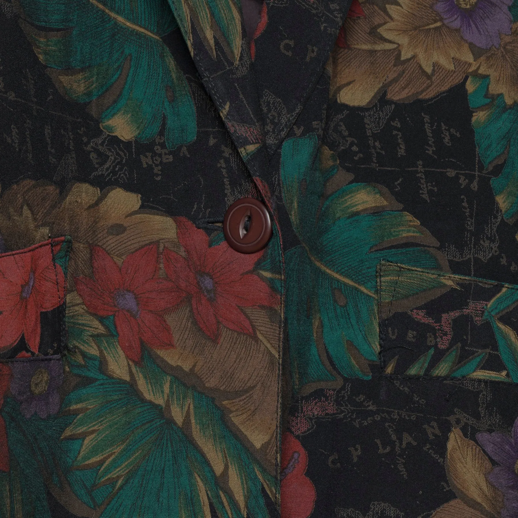 Satin Weave Low Stance Notch Lapel Kimono Jacket