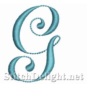 SDS0792 Ribbon Font G