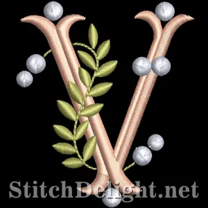 SDS0793 Leafy Font V