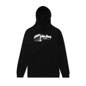Sharp City Pullover, Black