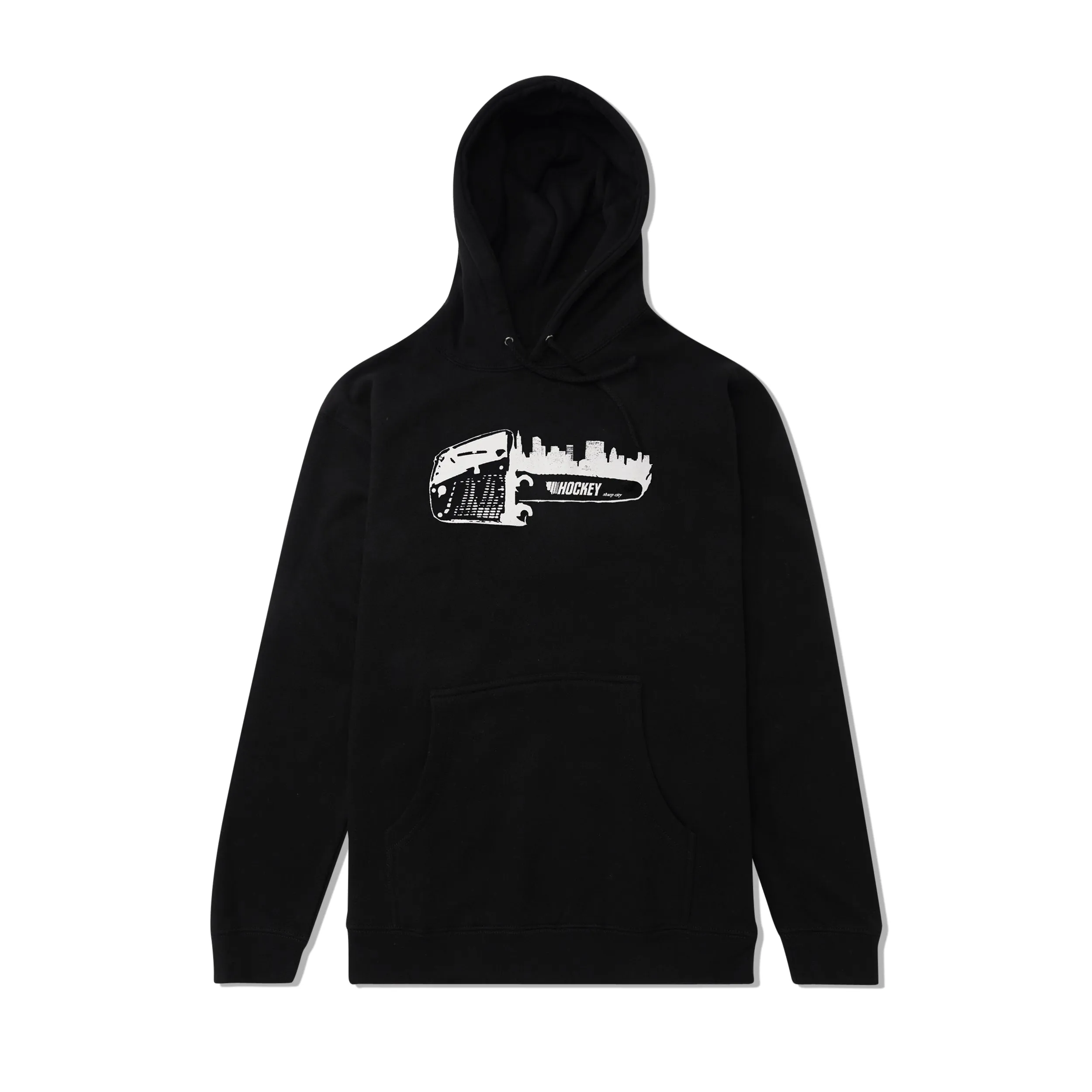 Sharp City Pullover, Black