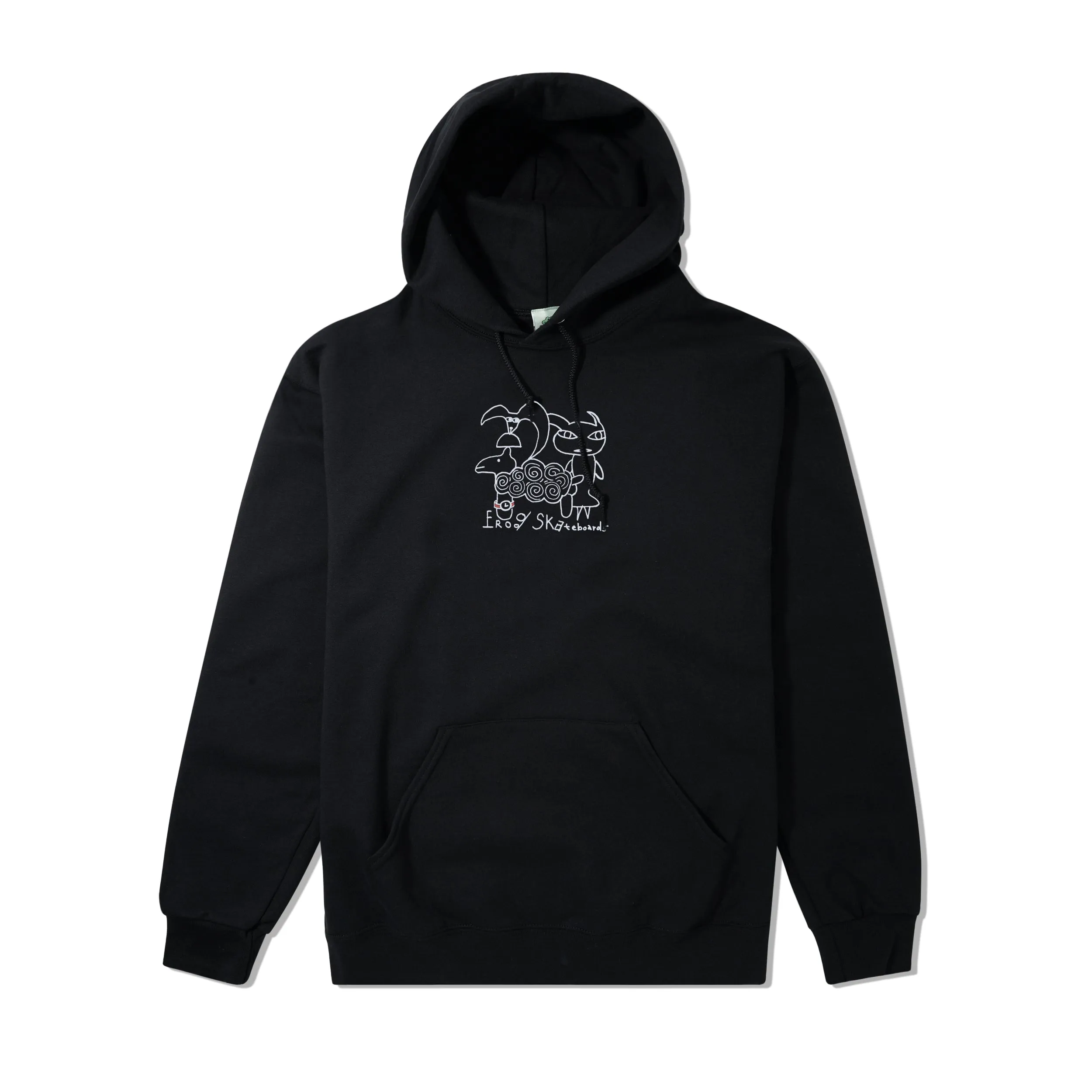 Sheep Friends Pullover, Black