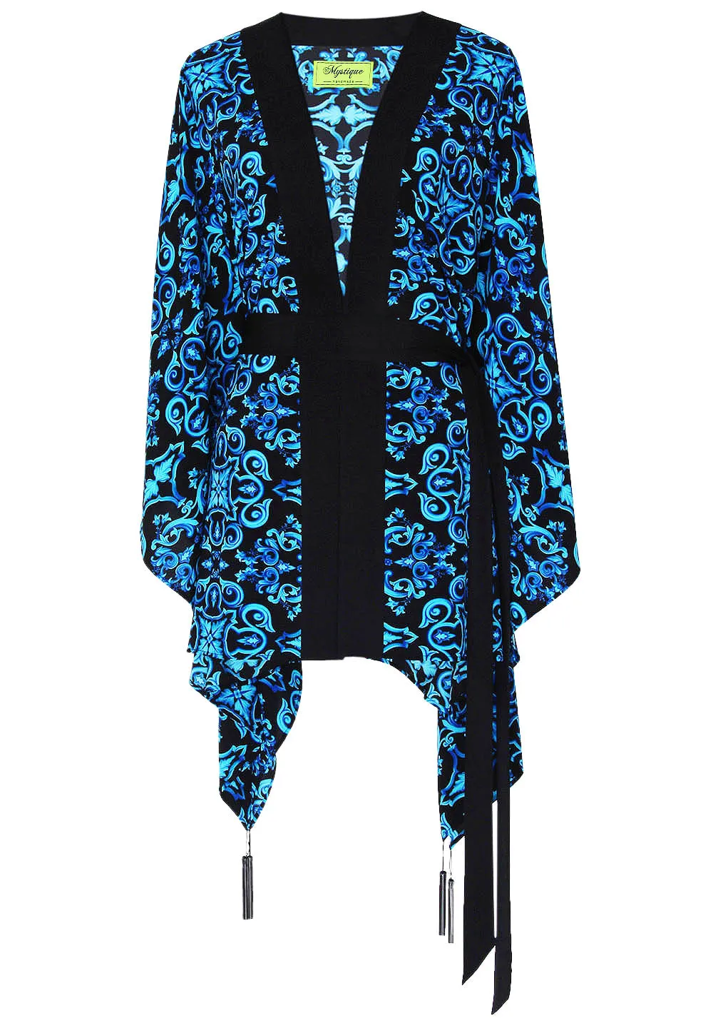 Siciliana - Bianca Kimono (Black)