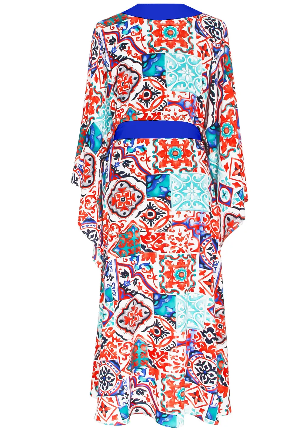 Siciliana - Carmella Kimono (Royal Blue)