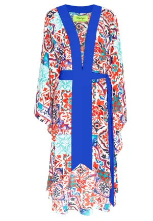 Siciliana - Carmella Kimono (Royal Blue)