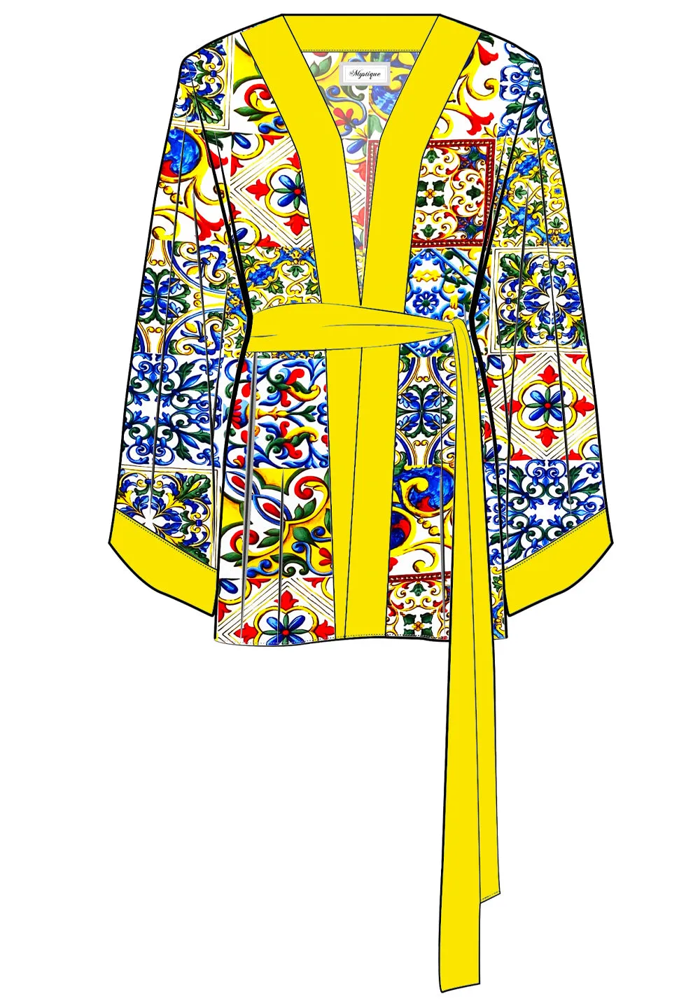 Siciliana - Dulce Kimono (Yellow)