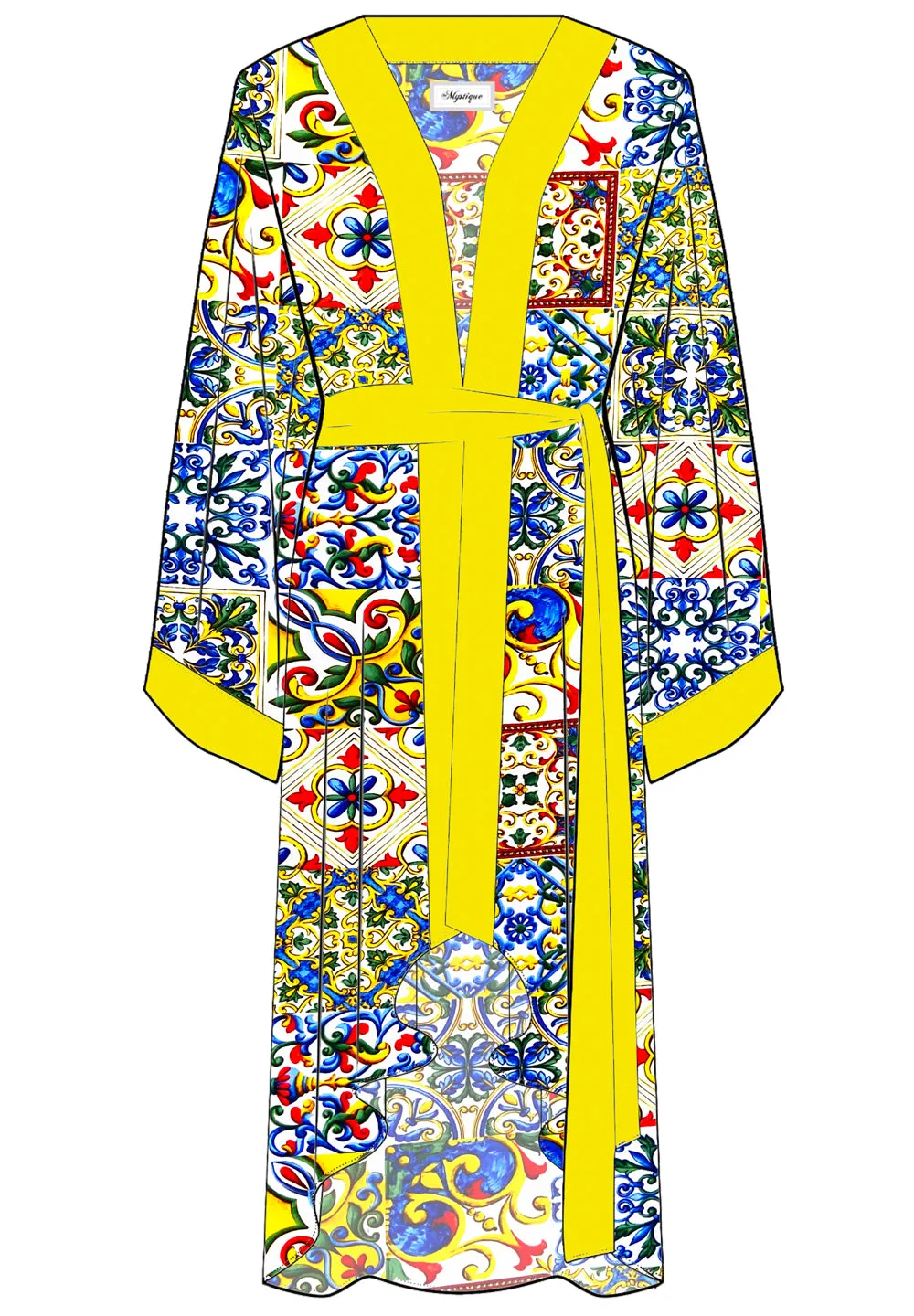 Siciliana - Dulce Kimono (Yellow)
