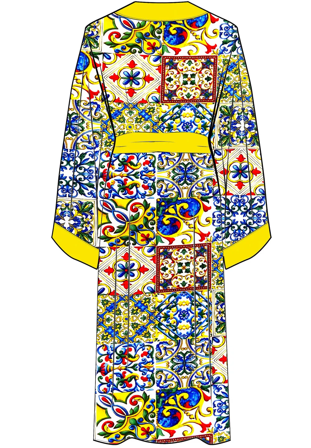Siciliana - Dulce Kimono (Yellow)