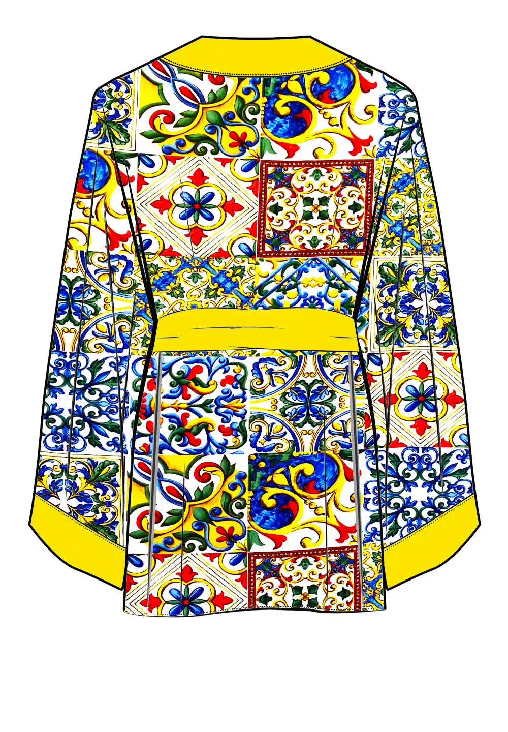 Siciliana - Dulce Kimono (Yellow)