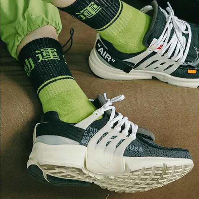 Socks with Japanese Writing