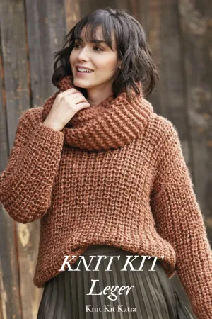 STRICKBOX: Pullover aus Winter Washi Wolle von Katia zum selber stricken