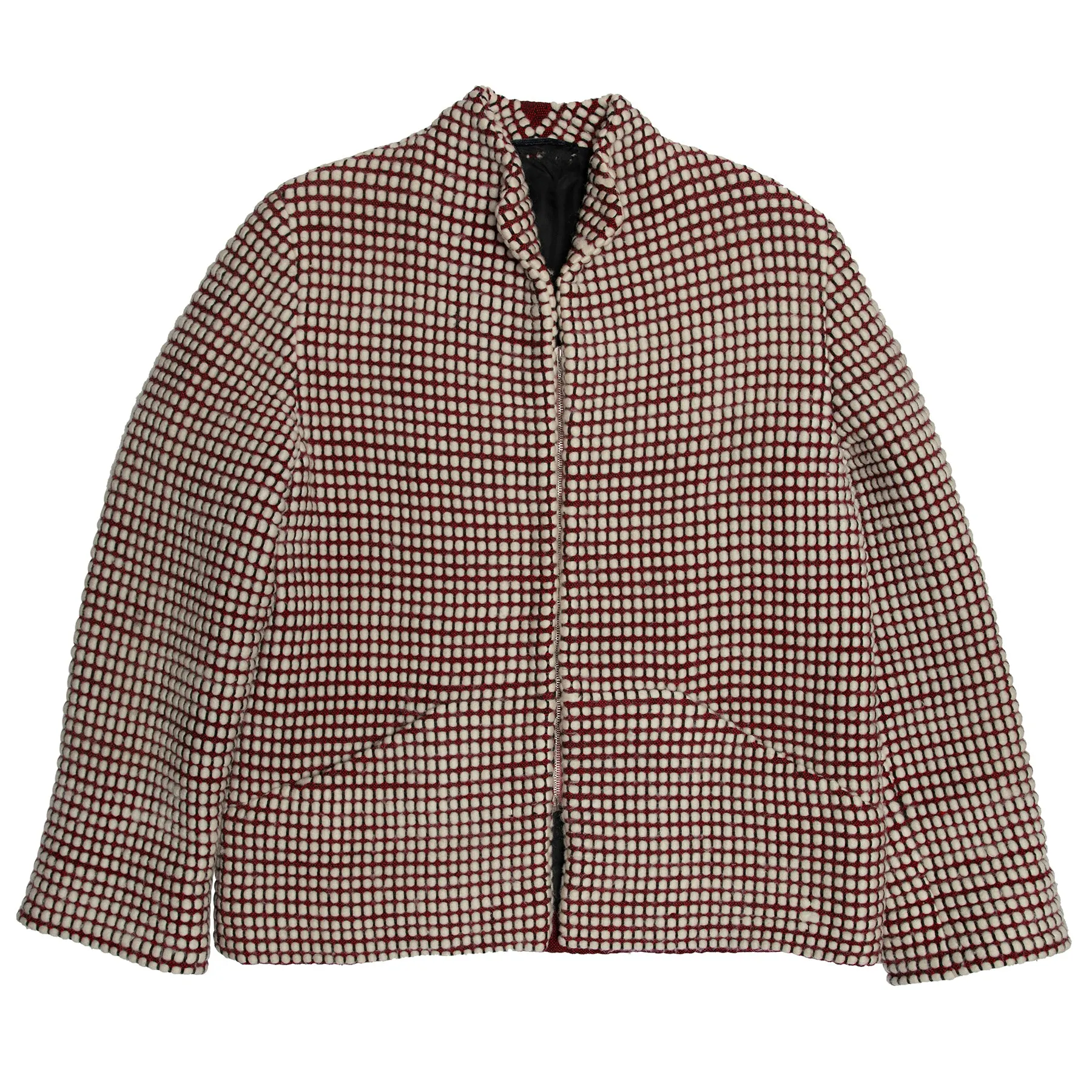 Structural Double-Cloth Weave Kimono Jacket