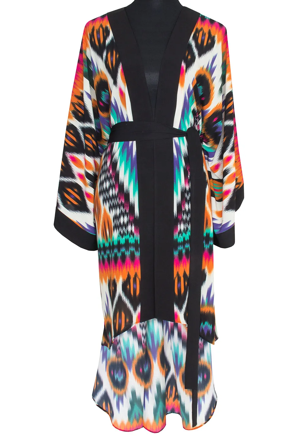 Tribal – Orange Apache Kimono Love (Black)