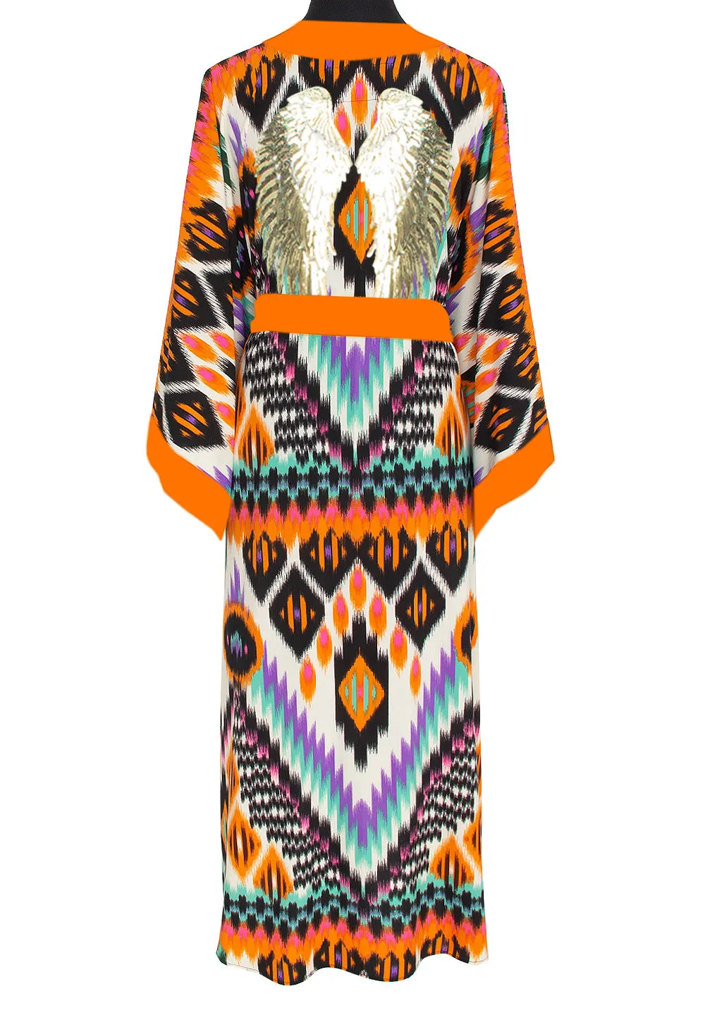 Tribal – Orange Apache Kimono Wings (Neon Orange)