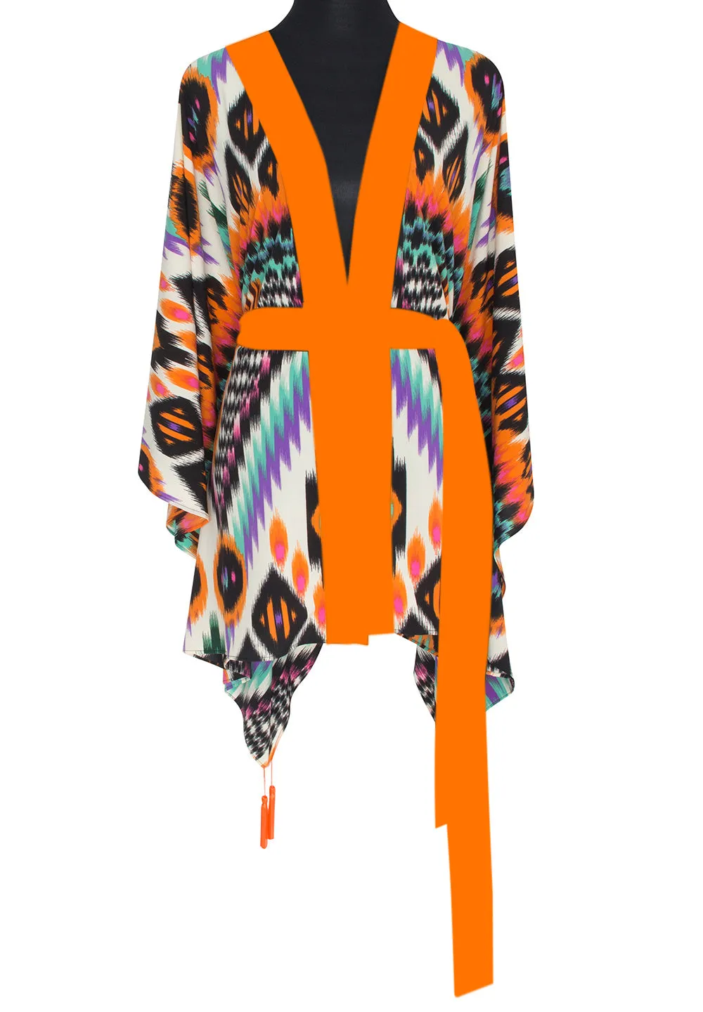 Tribal – Orange Apache Kimono Wings (Neon Orange)