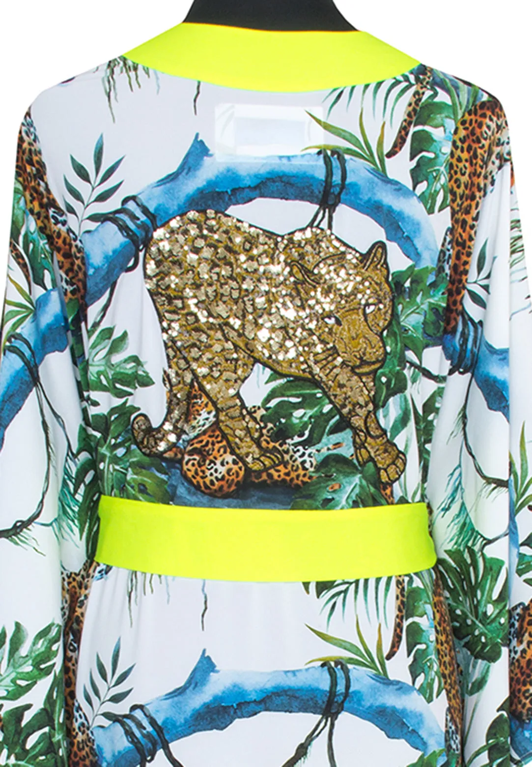 Tropics - Jaguar Kimono Panther (Neon Yellow)