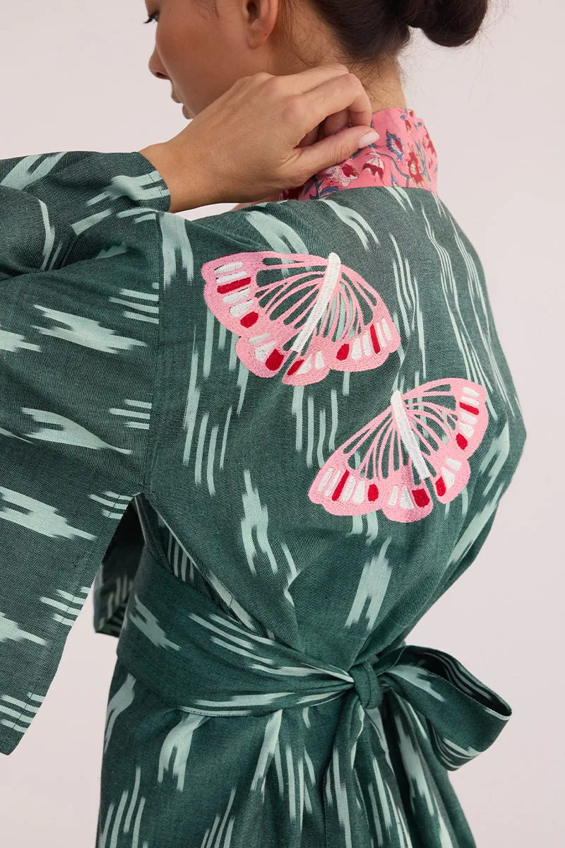 Twin Butterfly Zimbabwe Kimono