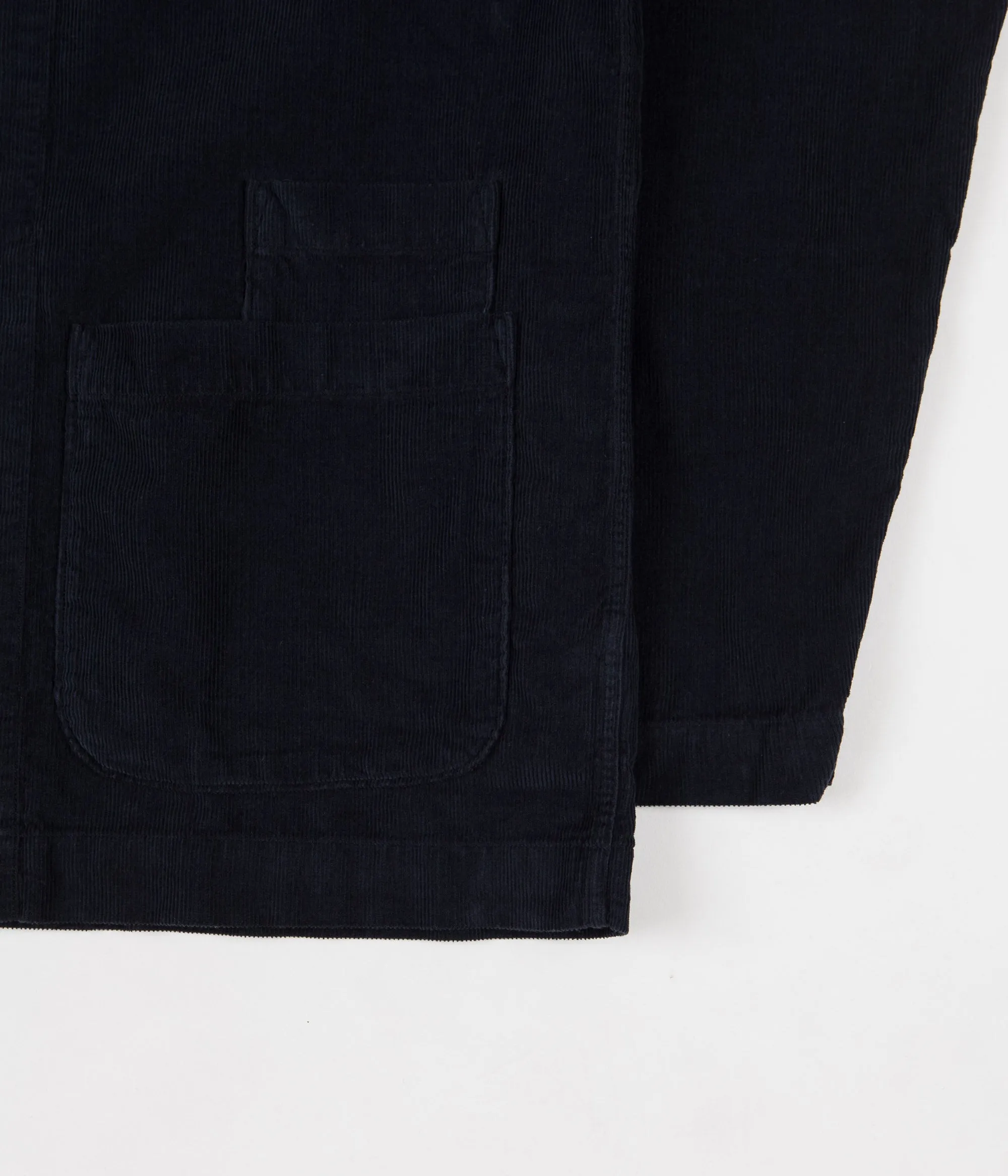 Universal Works Bakers Overshirt - Navy