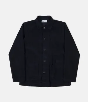 Universal Works Bakers Overshirt - Navy