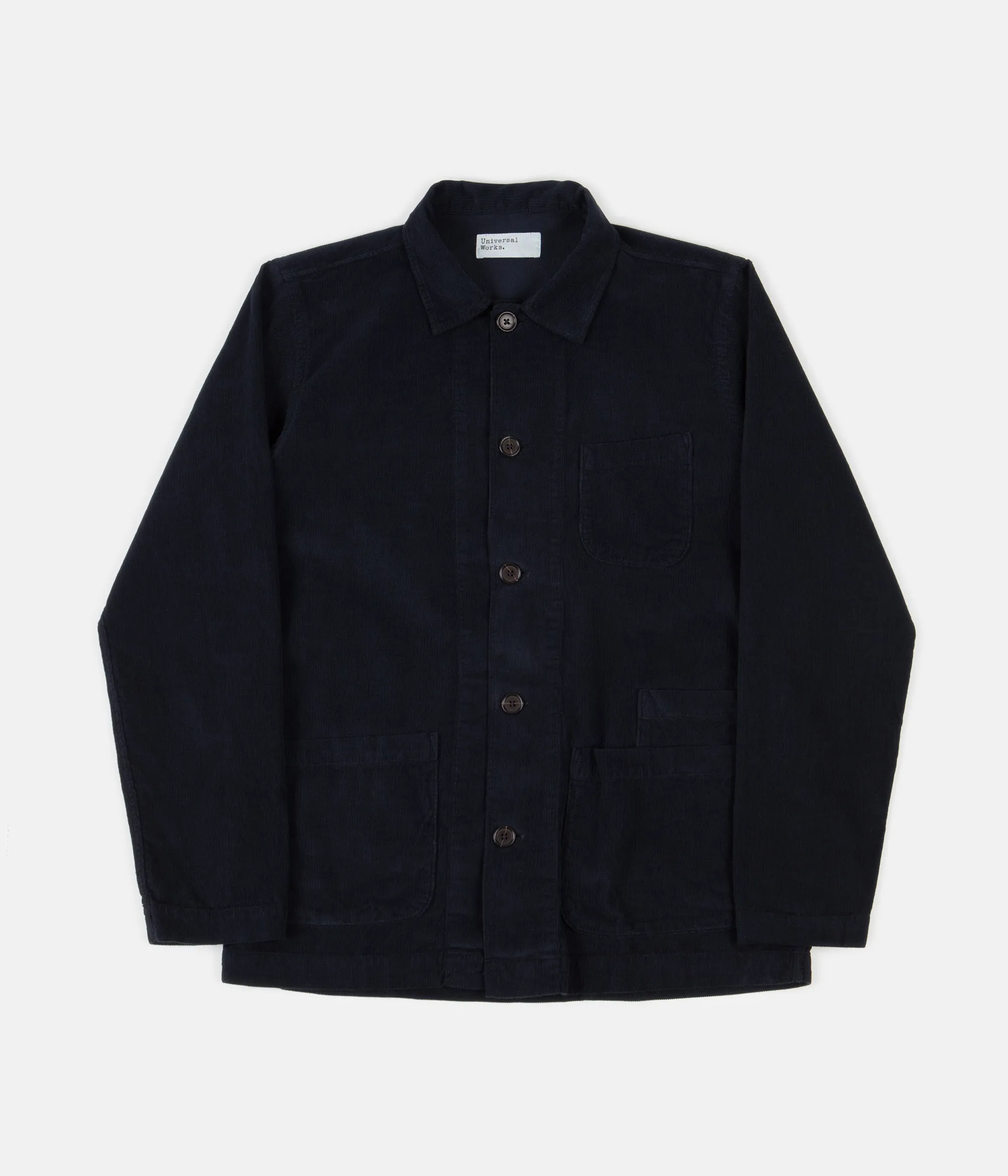 Universal Works Bakers Overshirt - Navy