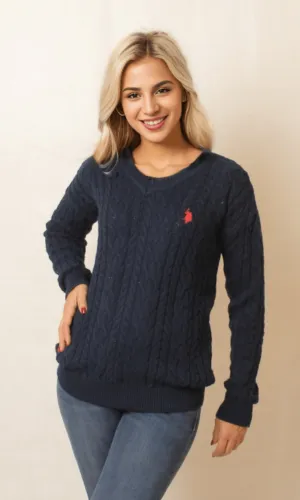 USP Pullover V-Neck - Dark Blue