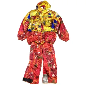 Vintage Goldwin Abstract Pattern Jacket and Pants Set
