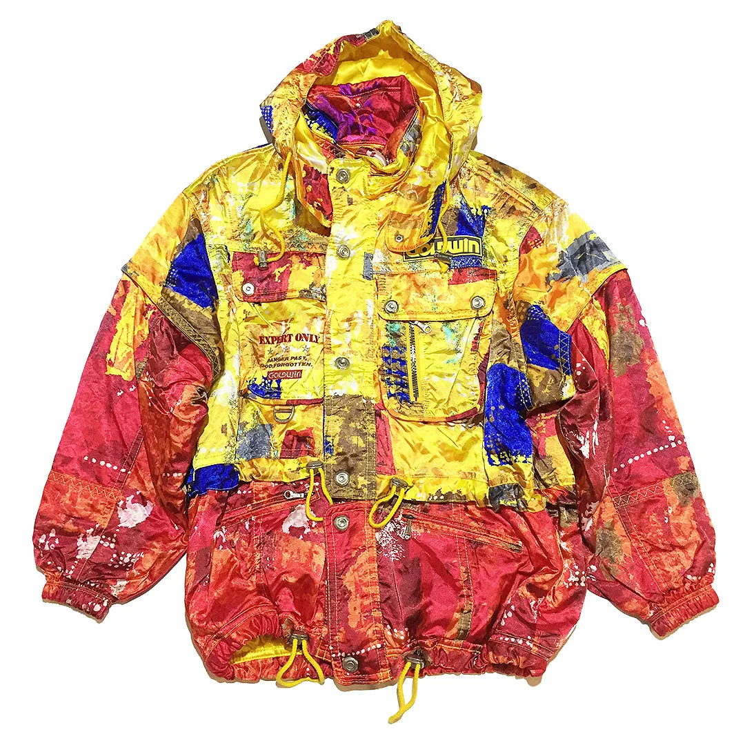 Vintage Goldwin Abstract Pattern Jacket and Pants Set