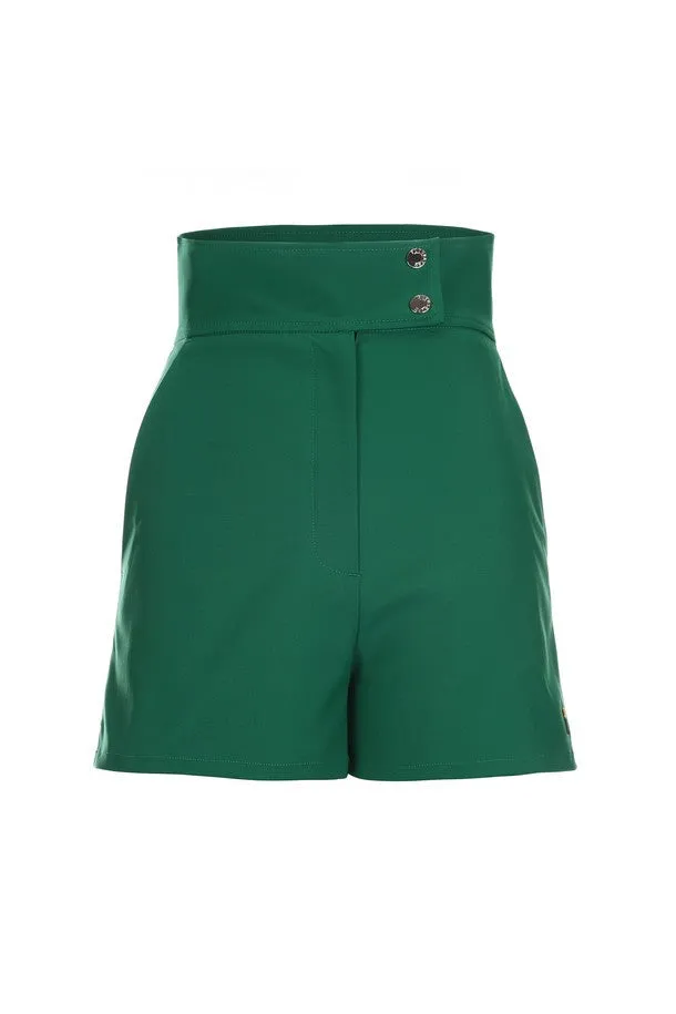 (WOMEN) HIGH WAIST SHORT PANTS