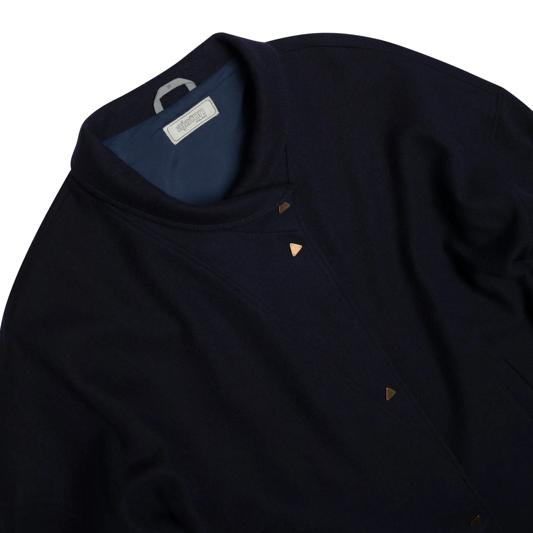 Wool Nylon Melton Kimono Jacket