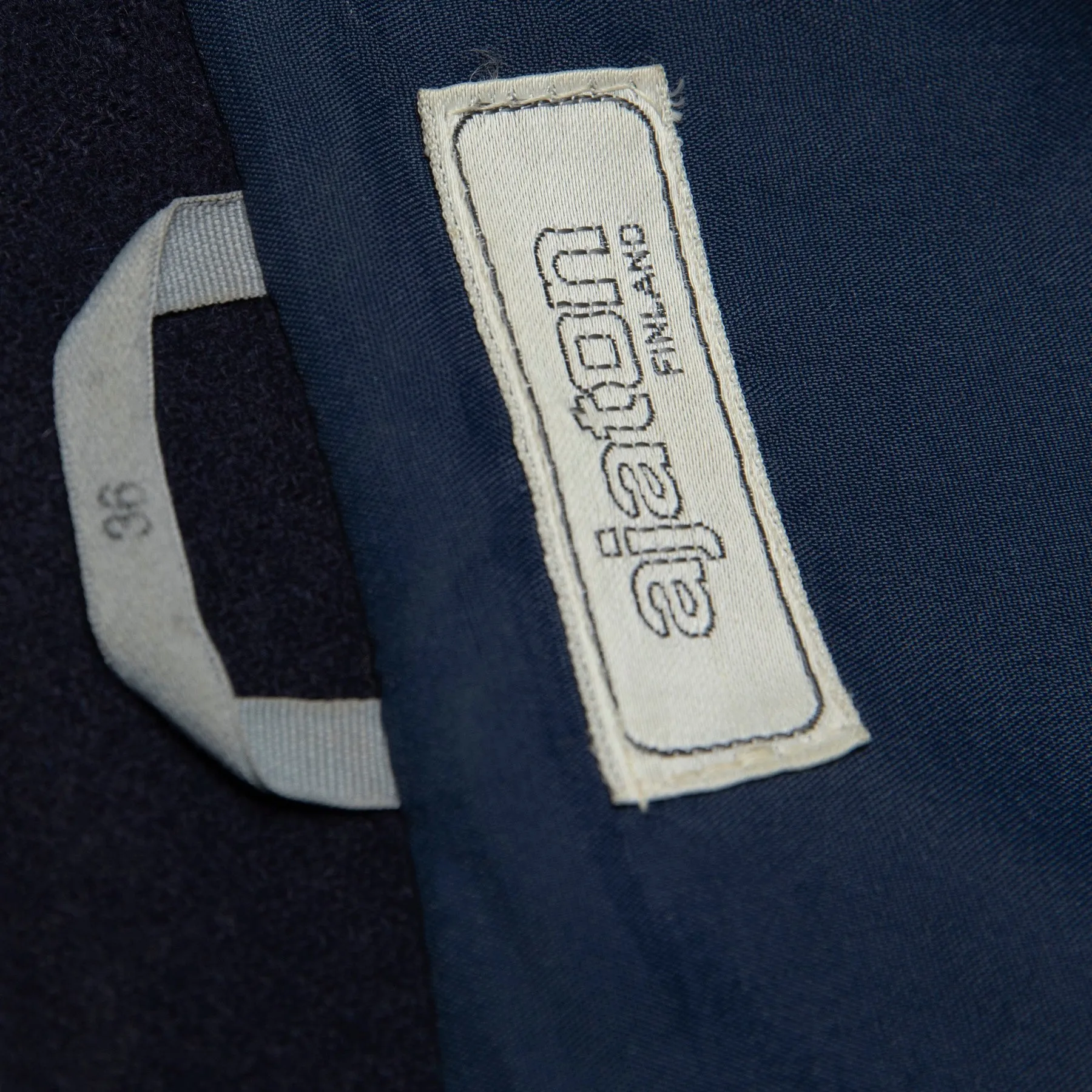 Wool Nylon Melton Kimono Jacket