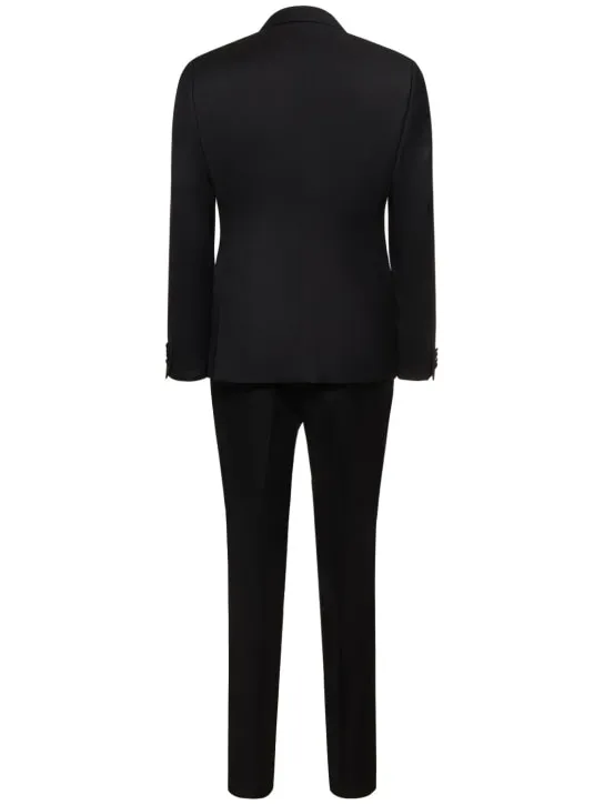 Zegna   Wool &amp; mohair evening suit 