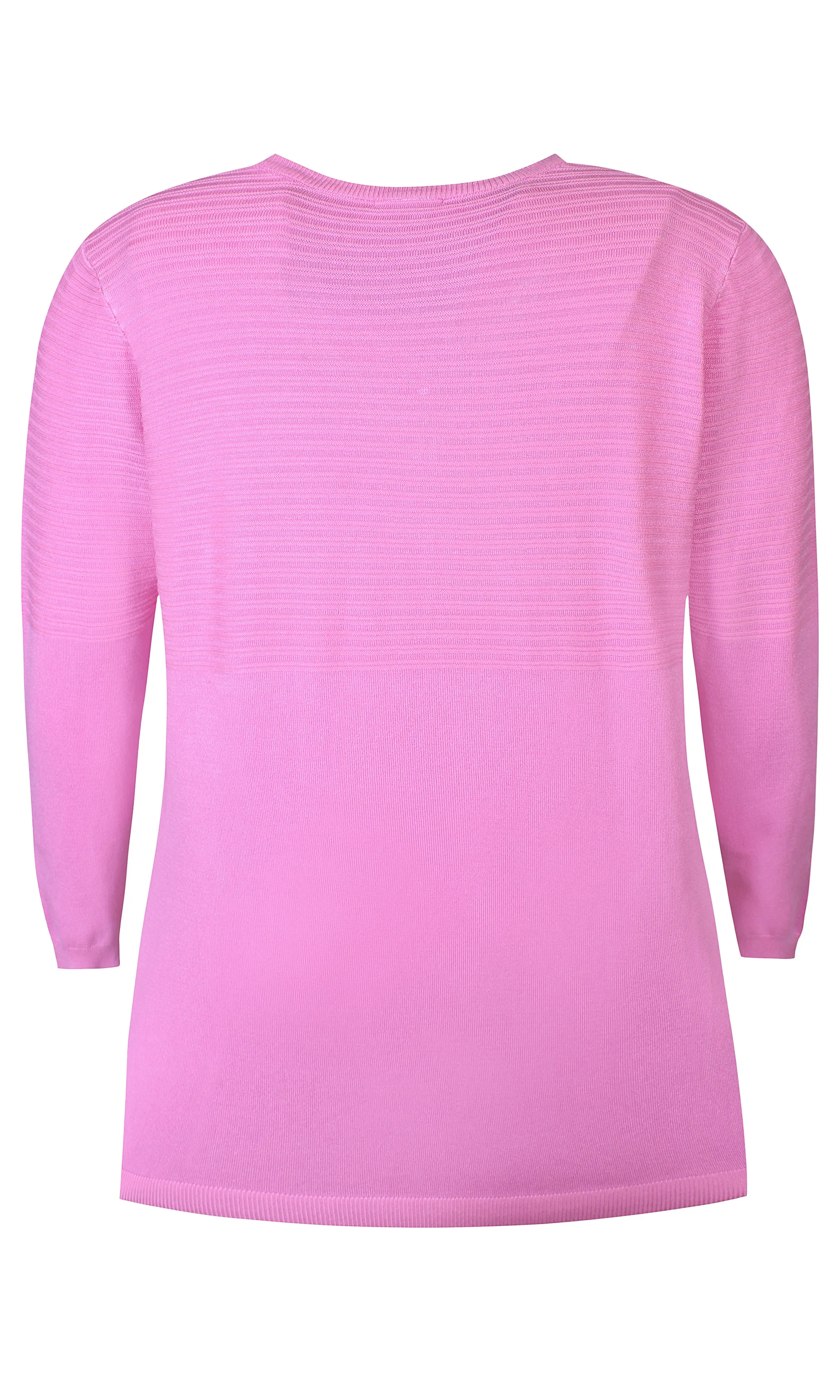 ZHENZI KOGLE PULLOVER CYCLAMEN PINK